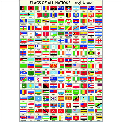 Flags of all Nations Chart