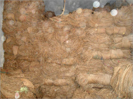 Old Used Woven Jute Sacks