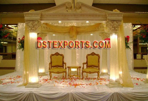 LIGHTED WEDDING STAGE