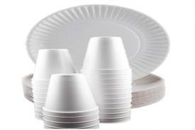 Tea Cup & Snacks Plate