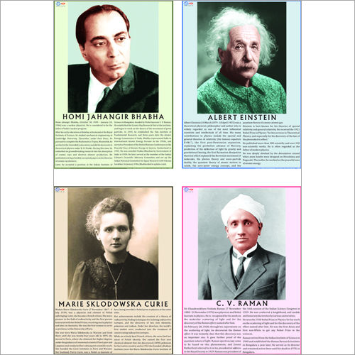 Great Scientists Biography Charts