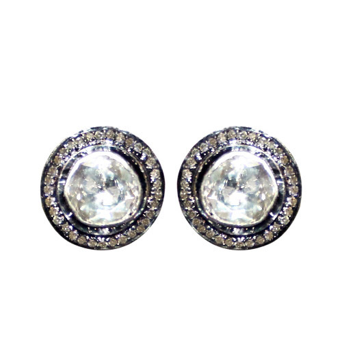 Diamond Gold Earrings Jewelry