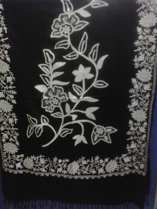 Patched Work Shawl