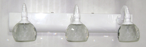Mirror/Dressing Light - Glass Metal, 12x4x6 inches, LED 3000K, 60W | Bright Lighting, Stylish Design, Energy Efficient, Easy Install