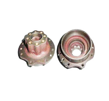 Brake Carrier Hub - Cast Iron, 5x5x5 Inches, 2 Inch Bore, 8 Mounting Holes | Corrosion Resistant, Annealed Heat Treatment, Precise Reliable Braking