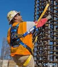 Fall Protection Harness - Polyester, S-xxl, Blue | Multiple D-rings, Durable Design, Lightweight, Height Safety, Secure Fit, 420 Lbs Capacity