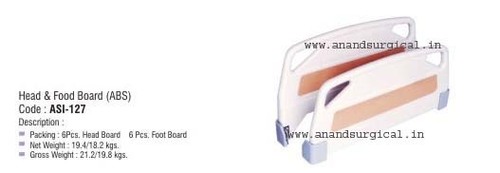 Head & Food Board (ABS)