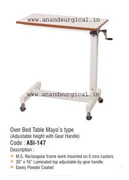 Over Bed Table Mayo's Type