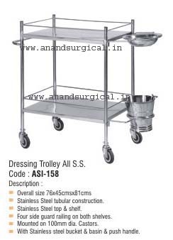 Dressing Trolley All S.S.