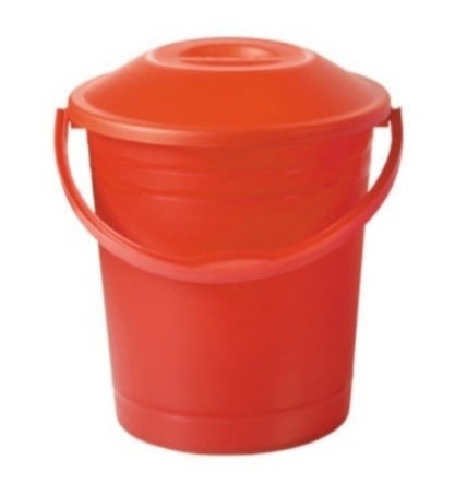 Plastic Dustbin Bucket With Lid Mould