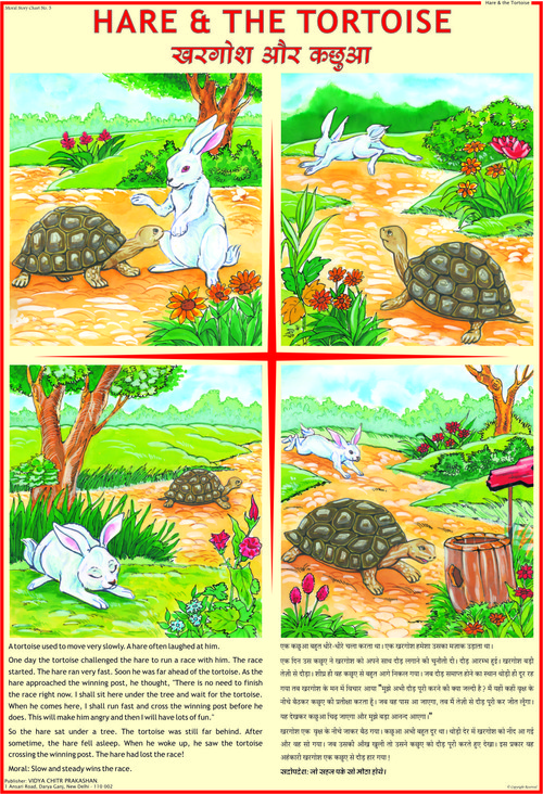 Hare And The Tortoise Story Chart