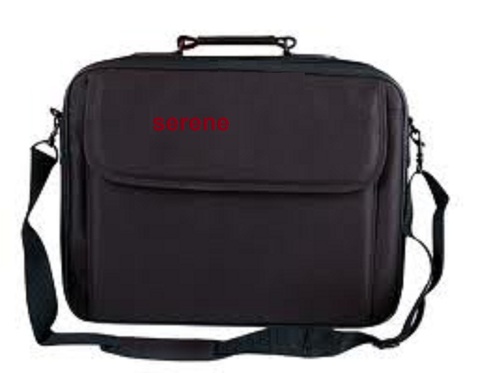Laptop Bags - Polyester, 15X11X3 Inches, Black | Lightweight, Water Resistant, Adjustable Shoulder Strap, Durable