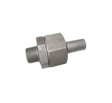Fitting For Hyd Cylinder - Steel, 1.5x1x1 Inches, Zinc Plated | Leak-Proof Seal, High Pressure, Corrosion Resistant