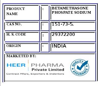 Betamethasone Phosphate Sodium