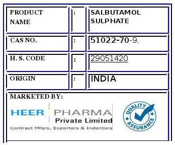 Salbutamol Sulphate Salbutamol Sulphate