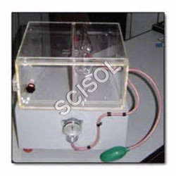 Histamine Chamber - Acrylic & Plastic, 50 ml Capacity, 15x10x12 cm Dimensions | Accurate Results, Controlled Exposure, Easy Operation, Reliable Design