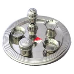 SS Pooja Plates