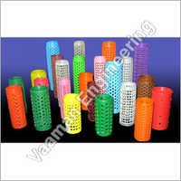 Plastic Dyeing Tubes - Durable Plastic, Varied Dimensions, Multicolored | Seamless Finish, High Strength, Simple Fitting, Accurate Dimension