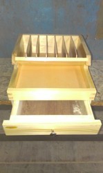 Wooden Ply Rack With Draw