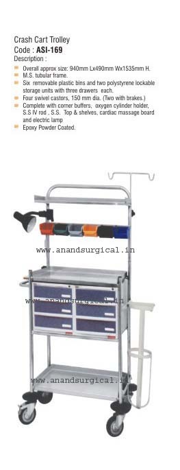 Crash Cart Trolley