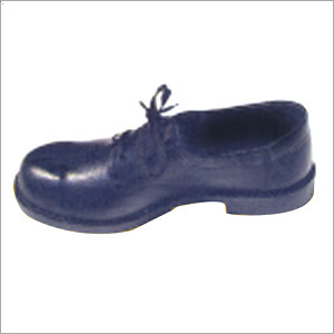 PVC Sole Leather Safety Shoes