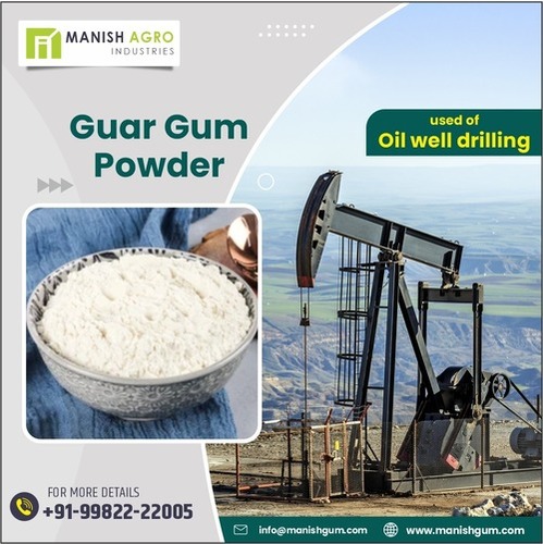 Fast Hydrating Guar Gum Powder - 3742 cps Free Flow