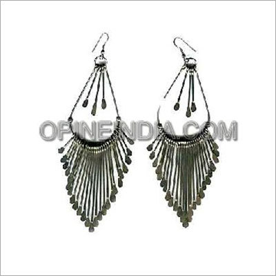 Silver plated earrings