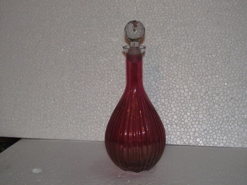 0961 - Glass, 12x6 Inches, Red | Elegant Design, Durable Material, Easy To Clean, Versatile Use