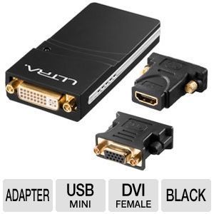 Usb Mini 2.0 To Dvi,Vga,Hdmi