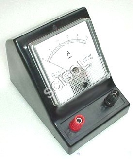 Ammeter - Black Plastic Case, 75mm Scale, +/- 2.5% Accuracy | 5-Way Binding Post, External Calibration, Stackable Design