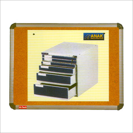 Deluxe Non Cork Notice Board - Wood/Metal 900x1200mm+ Beige Durable Smooth Surface Wall Mountable