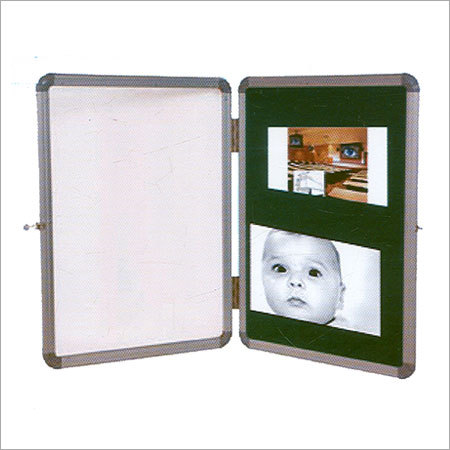 Deluxe Cover Notice Boards - Aluminum Frame, Variable Size, Multi Felt Colors | Locking Acrylic Cover, Wall-Mounted, Indoor Use
