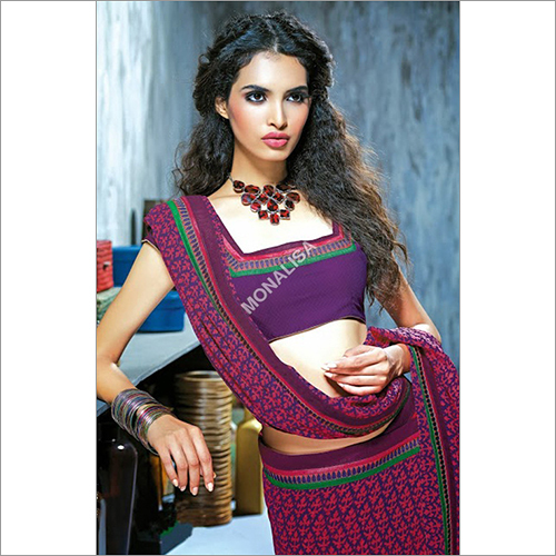 Printed Georgette Sarees