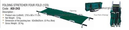 Folding Stretcher Four Fold