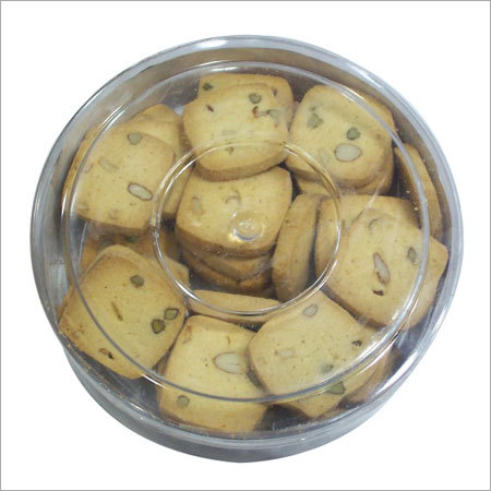 White Round Biscuit Packaging Box