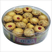 Plastic Round Biscuit Box