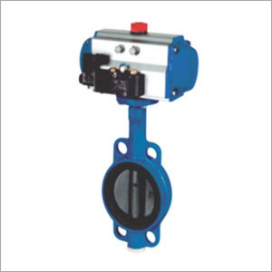 Actuator Operated Butterfly Valve