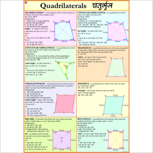 Quadrilaterals Chart