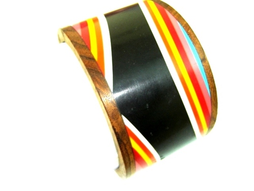 Printed Wooden Bangle