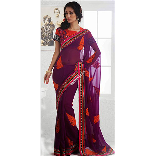Purple Sarees