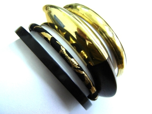 Gold Plated Bangle Set
