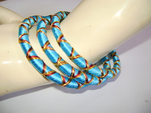Silk Thread Bangle Set