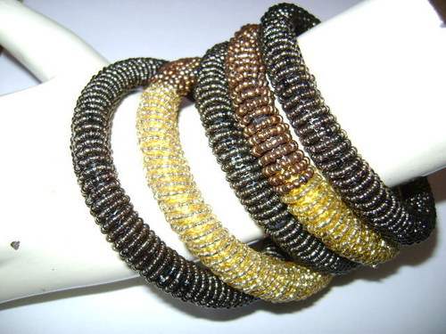 Wire Bangle Set