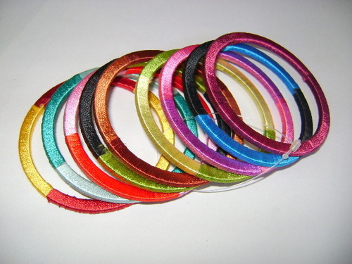 Assorted Wooden Bangle Set