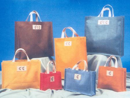 Monogrammed Jute Bags