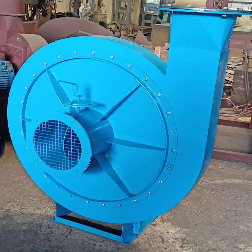 Silver Industrial High Pressure Fan