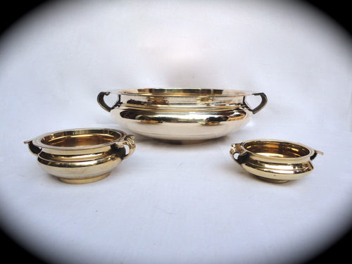 Brass Carved Urli