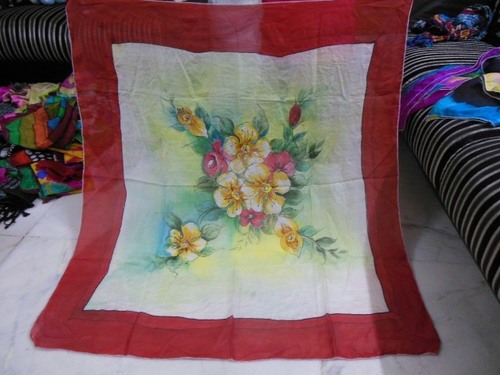 Hand Painted Silk Scarfs