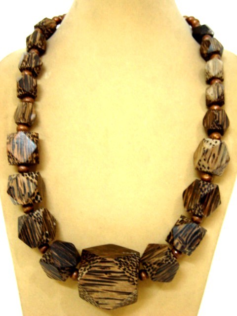 Carved Bone Necklace