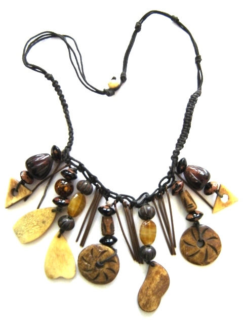 String Bone Necklace